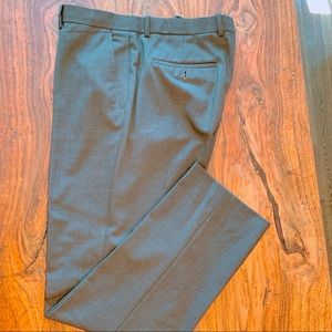 THEORY Men’s Dress Wool Trousers 33 x 32 Grey